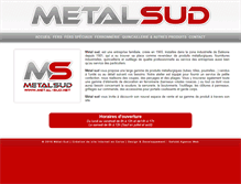 Tablet Screenshot of metal-sud.net